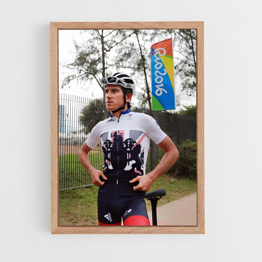 Poster L'Esprit du Cycliste – affiche Cyclisme (vue 4)
